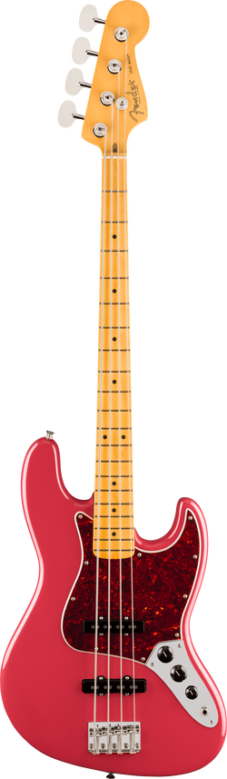 Fender American Professional Classic Jazz Bass, Maple Fingerboard, Faded Dakota Red