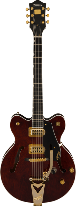 Gretsch Limited Edition Abbey Road Studiomatic Hollow Body with Bigsby and Gold Hardware, Ebony Fingerboard, Classic Walnut Stain