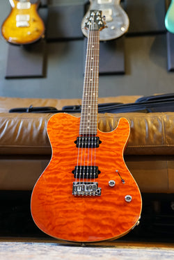 Suhr OSO Short Scale, Mahogany, Orange Stain