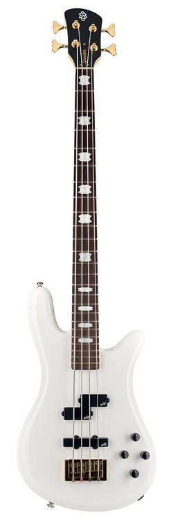 Spector Icon NS-2 Bolt-On Bass Guitar, White Gloss