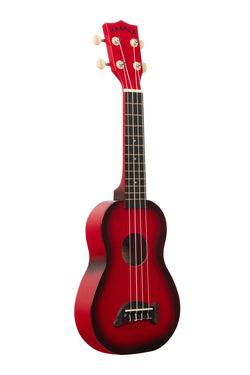 Kala Red Burst Soprano Dolphin Ukulele