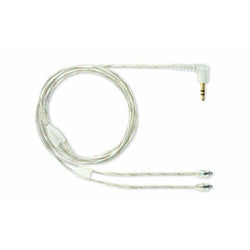 Shure EAC64CLS Detachable Cable - Clear 64 inch (1625mm) with Silver MMCX Connector for SE846