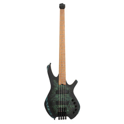 Cort Space 4 Headless Bass Guitar, Star Dust Green